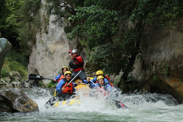  rafting en Lao 