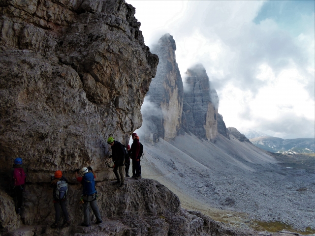  Duranle la vía ferramarra 