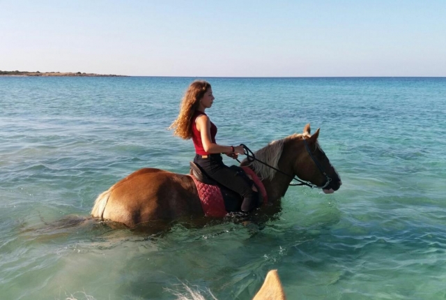  en el mar cristalino de Puglia 