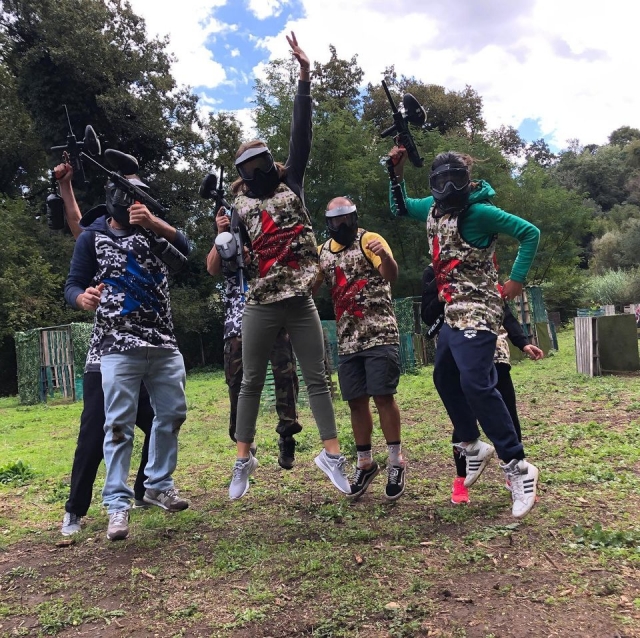  Equipo tras la victoria. 