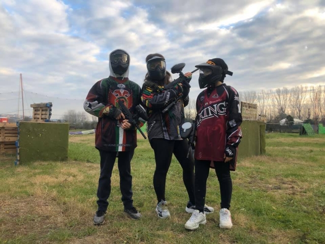  Jugadores de Lasertag. 