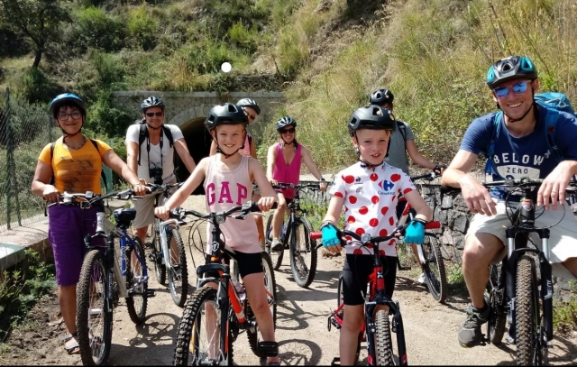 excursión en bicicleta 