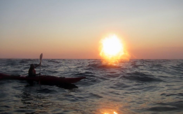  Atardecer en el agua 