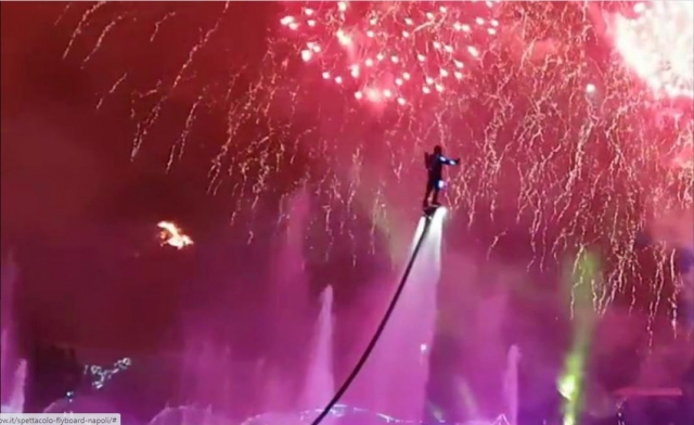  Espectáculos de flyboard 