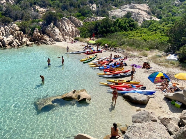  Kayak en Cerdeña 