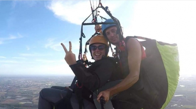 Vuelo en parapenle tándem 