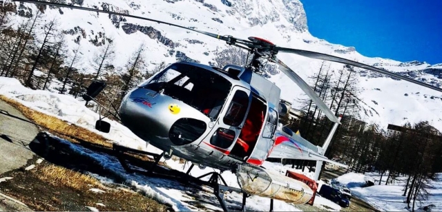  Vuelo en helicóptero Valle de Aosta 
