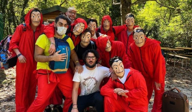  Parque de aventuras disfrazado