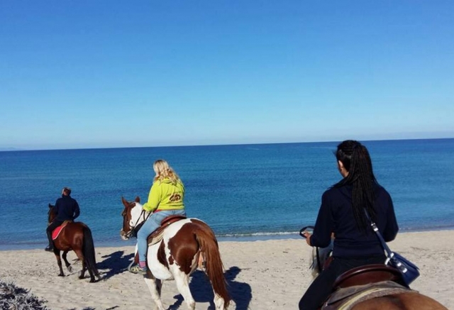 a caballo por el mar 