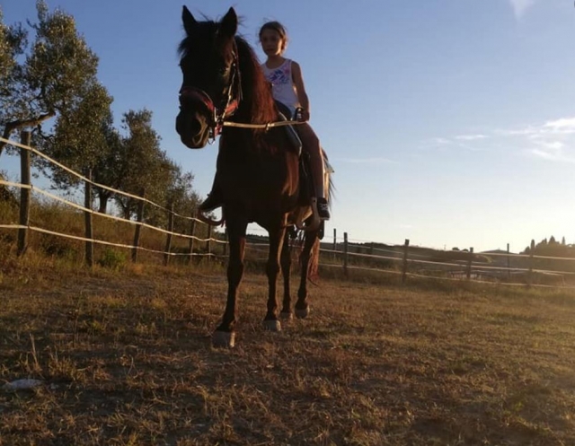  a caballo en toscana 