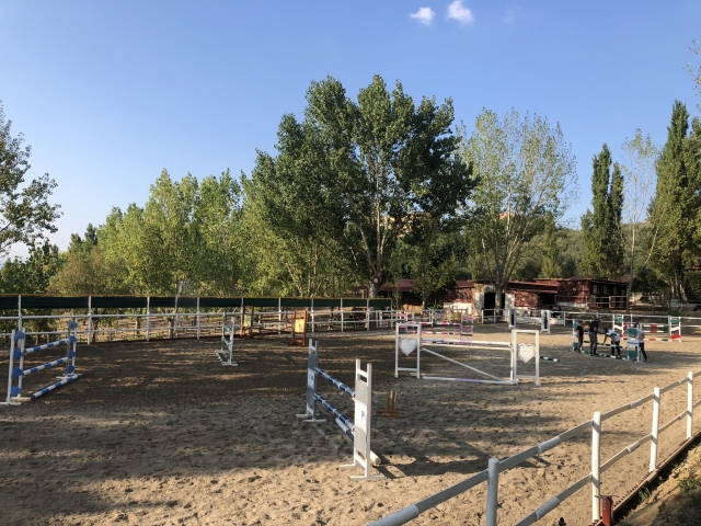  pbaños a caballo en Campania 