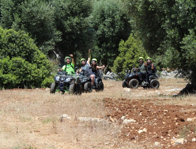  hacemos qauad tours en puglia 