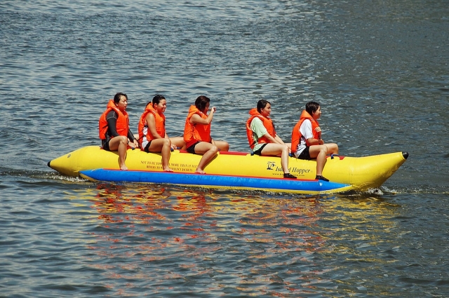 banana boat a la cosmopolita 