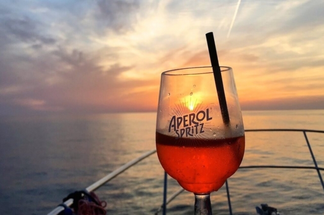  tramosto y aperol