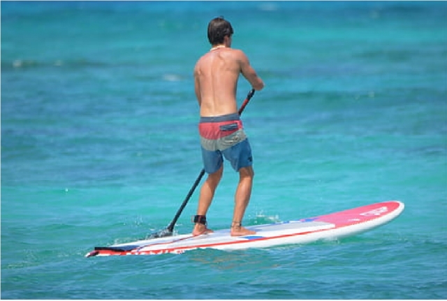  paddle board en palau 