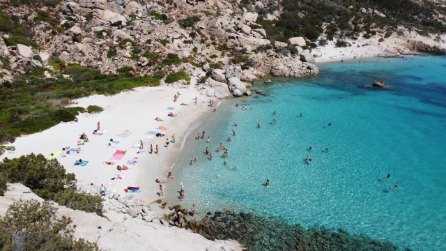  playa a isla de La Maddalena 