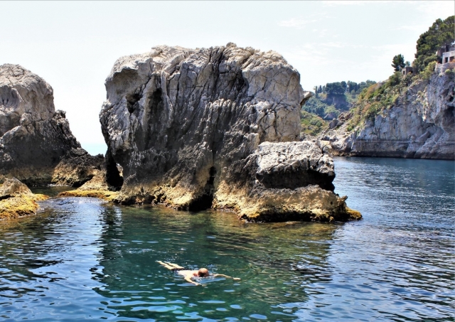  Un baño en el mar 