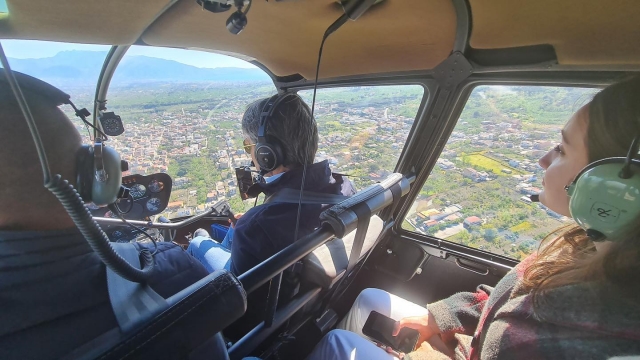  En vuelo 
