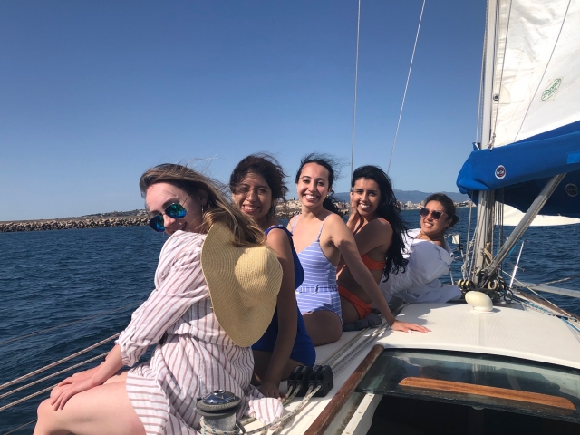  En barco 