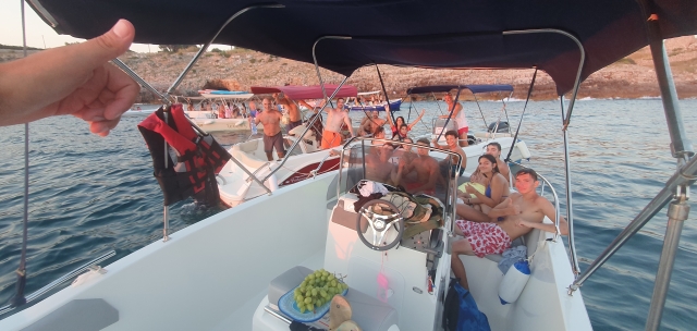  Un pequeño descanso en medio del mar 