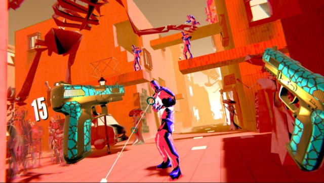  Juego de realidad virtual Pistol-Whip 