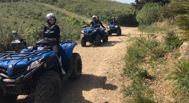  excursión en cuatrimoto a Calatafimi