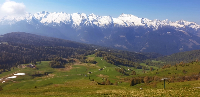  paisaje del Val di Fassa 