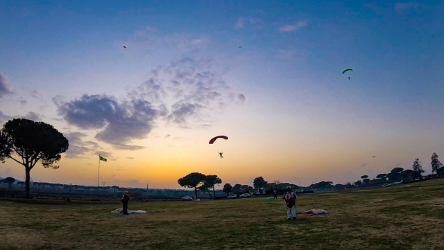  Lanzamiento al atardecer 