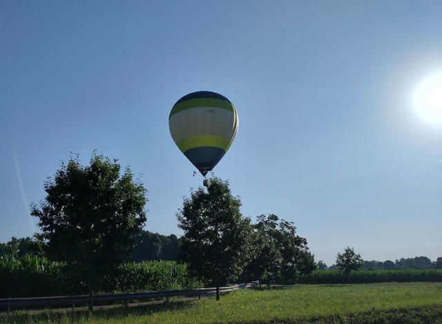  Globo aerostático en Cuneo 