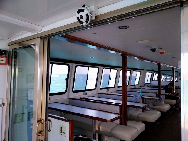 El interior de nuestros barcos 