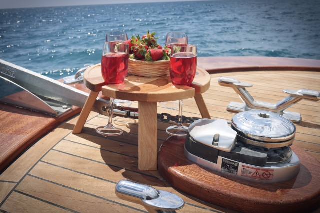  Aperitivo en la costa de Amalfi 