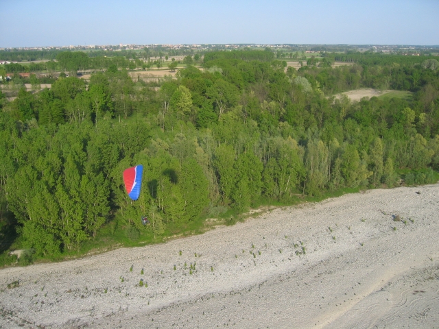  En parapenle biplaza 