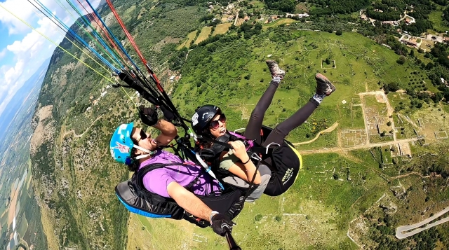 Volar con el instructor 