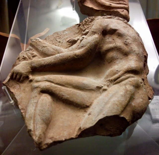  El descubrimiento de una escultura 