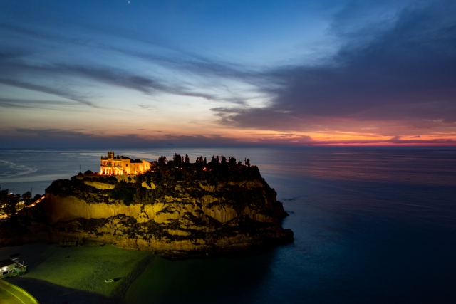  Justo después del atardecer en Zambrone 