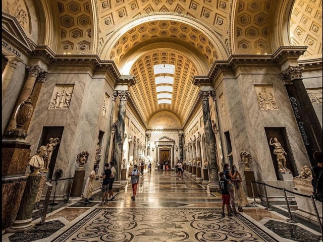  Salas de los Museos Vaticanos 