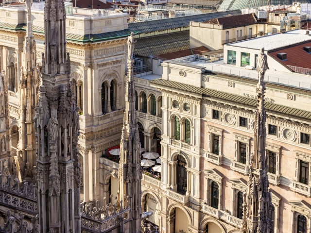  Vista desde el tejado del Duomo 