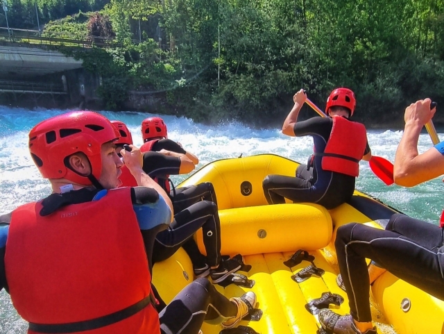 Remar en el Adda 