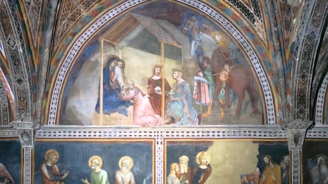  Bóvedas de la Catedral de San Gimignano 