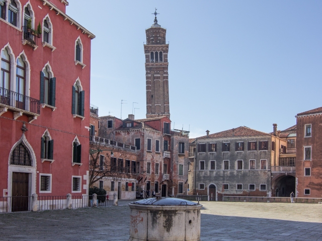  Plaza central de Venecia 
