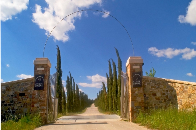 Entrada a Corle Pavone 