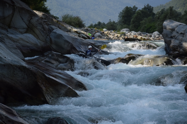  En canoa en la provincia de Vercelli 
