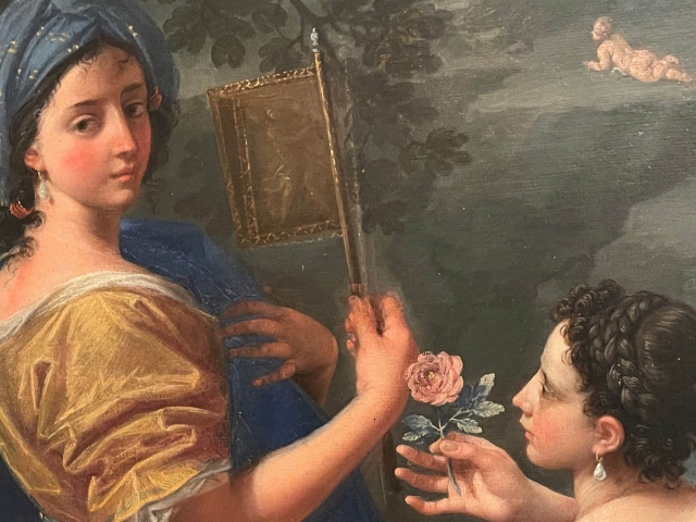  Paisaje con figuras femeninas de Creta 