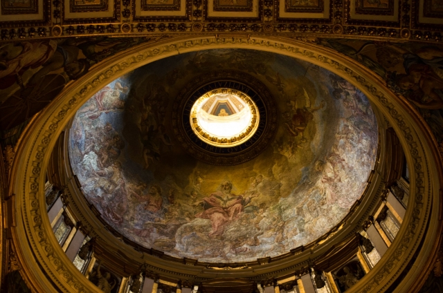  El interior de la cúpula 