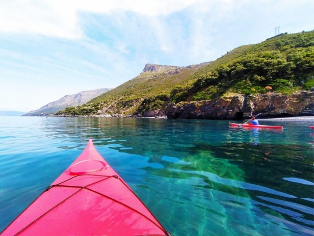  Piragüismo en el mar de Sicilia 