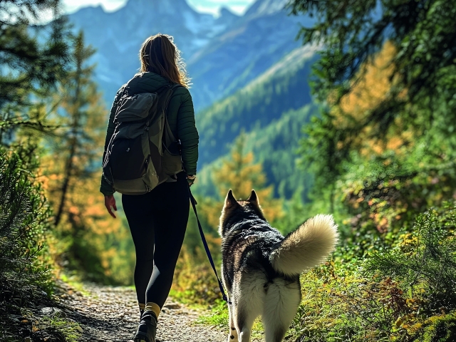  Excursión con los perros en el brenta -999 dolomites- Nuestro Husky listo para la aventura 