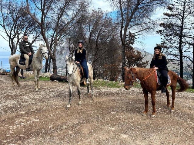 Momento con el caballo 