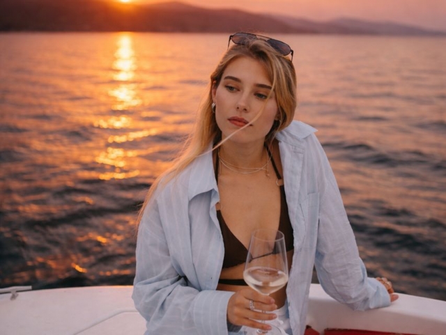  Al atardecer, un dulce aperitivo 