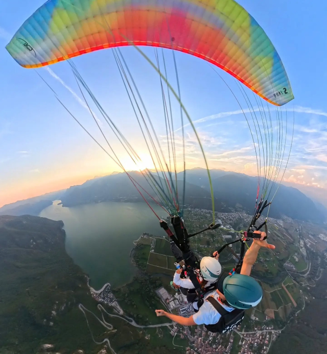  Vuelo en parapente en Trento 