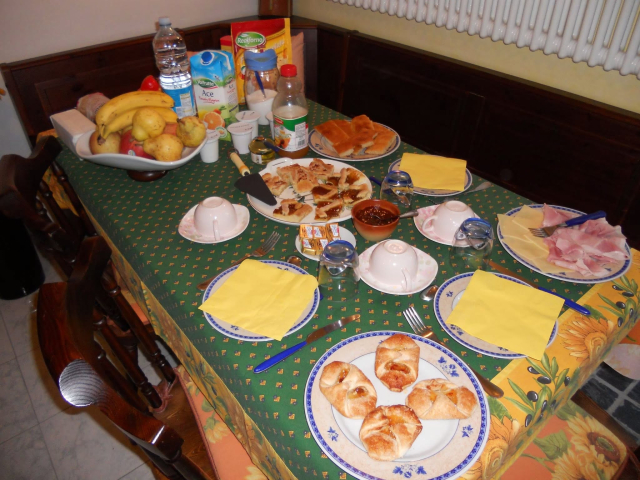  La mesa del desayuno, dulce y salado 
